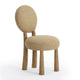 Sulley Honey Tan Perfomance Basketweave Dining Chair