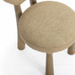 Sulley Honey Tan Perfomance Basketweave Dining Chair
