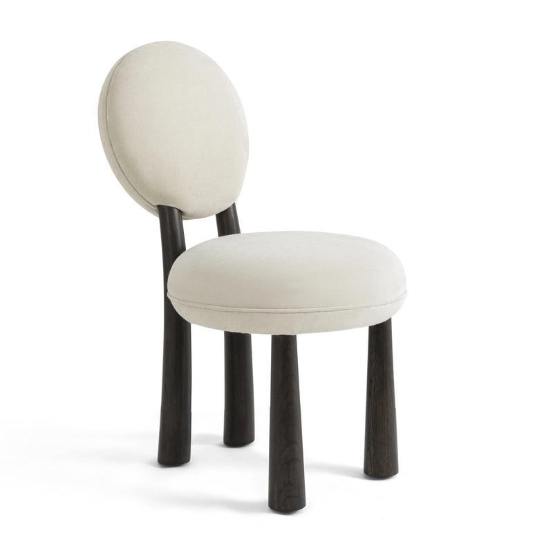 Sulley Cream Perfomance Chenille Dining Chair