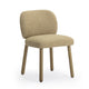 Foxy Honey Textured Performance Fabric Dining Chair