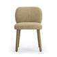 Foxy Honey Textured Performance Fabric Dining Chair