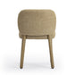 Foxy Honey Textured Performance Fabric Dining Chair