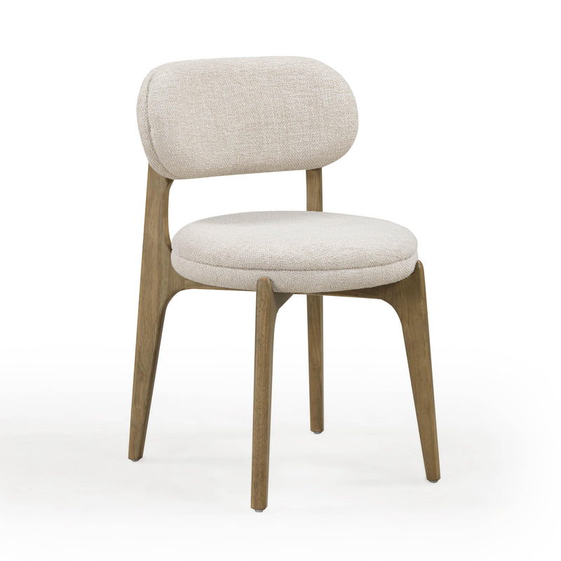 Carnation Performance Fabric Dining Chair - Cream