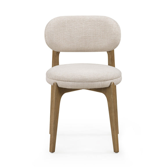 Carnation Performance Fabric Dining Chair - Cream