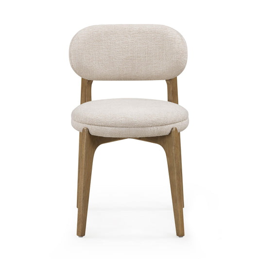 Carnation Performance Fabric Dining Chair - Cream