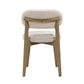 Carnation Performance Fabric Dining Chair - Cream