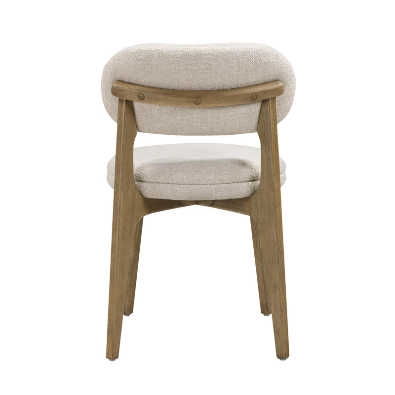 Carnation Performance Fabric Dining Chair - Cream