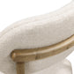Carnation Performance Fabric Dining Chair - Cream