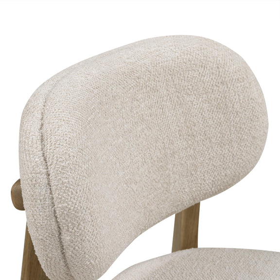 Carnation Performance Fabric Dining Chair - Cream