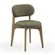 Carnation Performance Fabric Dining Chair - Forest Green