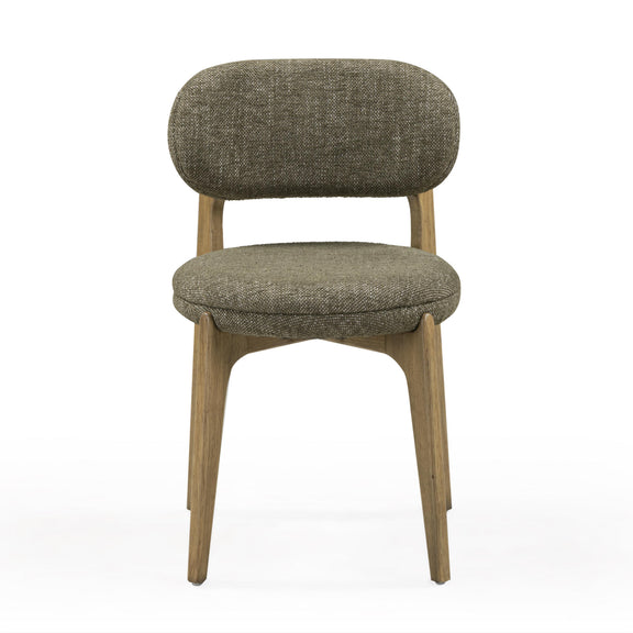 Carnation Performance Fabric Dining Chair - Forest Green