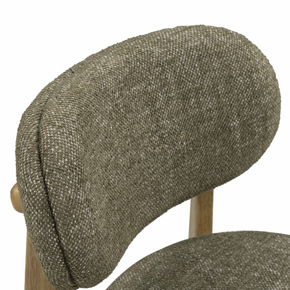 Carnation Performance Fabric Dining Chair - Forest Green