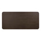 Bambi 90" Ash Rectangular Dining Table - Dark Brown