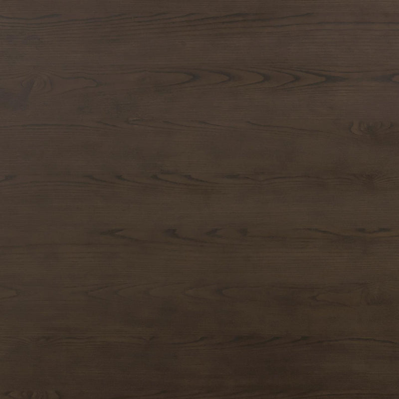 Bambi 90" Ash Rectangular Dining Table - Dark Brown