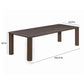 Akola 106" Oak Rectangular Dining Table - Dark Brown