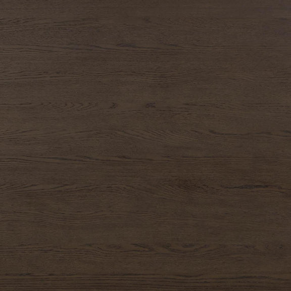 Akola 106" Oak Rectangular Dining Table - Dark Brown