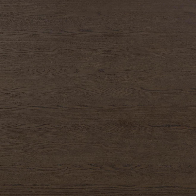 Akola 106" Oak Rectangular Dining Table - Dark Brown