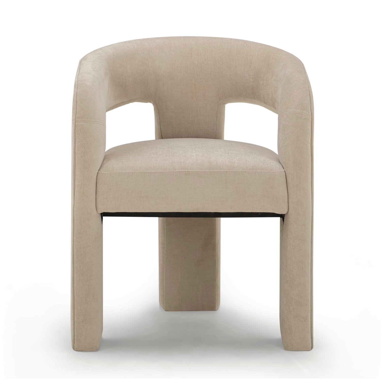 Malone Performance Chenille Dining Chair - Taupe