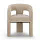 Malone Performance Chenille Dining Chair - Taupe
