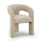 Malone Performance Chenille Dining Chair - Taupe