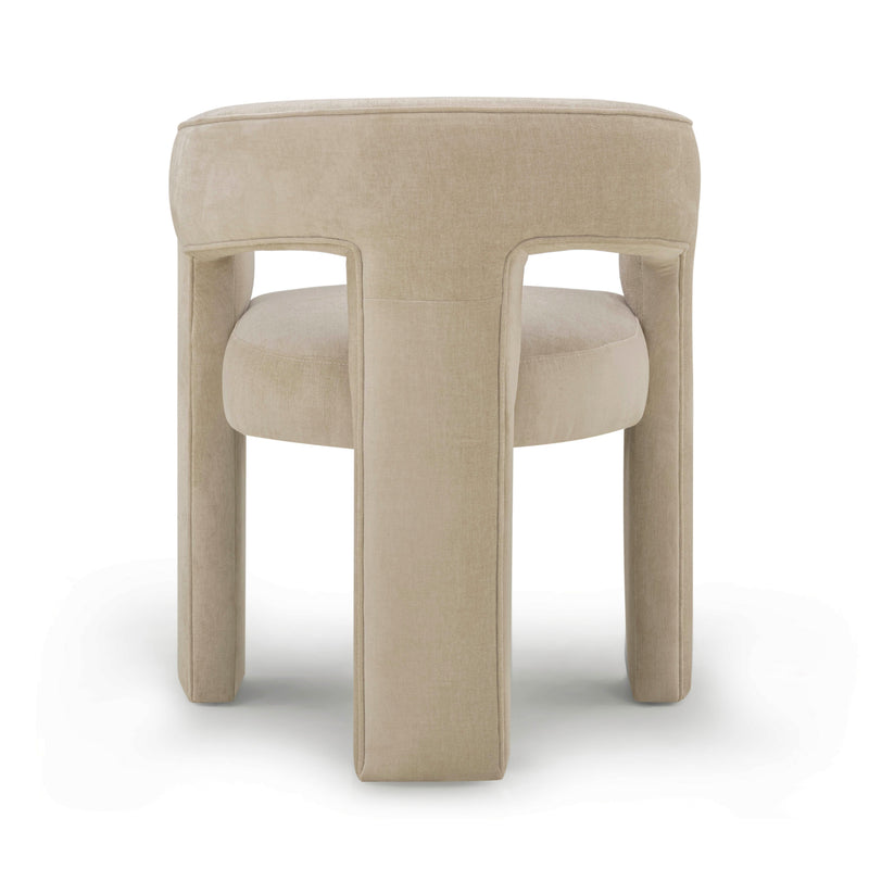 Malone Performance Chenille Dining Chair - Taupe