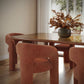 Malone Performance Chenille Dining Chair - Rust
