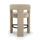 Malone Performance Chenille Stool - Taupe / Counter Height