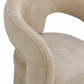 Malone Performance Chenille Stool - Taupe / Counter Height