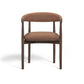 Vina Performance Vegan Leather Dining Chair - Brown