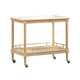 Slosh 37" Natural Ash Bar Cart