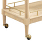 Slosh 37" Natural Ash Bar Cart