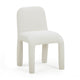 Georgia Performance Chenille Dining Chair - Cream