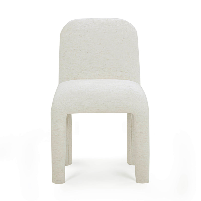 Georgia Performance Chenille Dining Chair - Cream