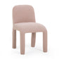 Georgia Performance Chenille Dining Chair - Light Pink