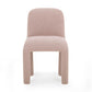 Georgia Performance Chenille Dining Chair - Light Pink