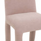 Georgia Performance Chenille Dining Chair - Light Pink