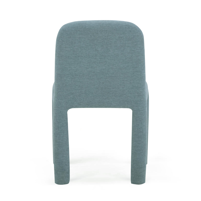 Georgia Performance Chenille Dining Chair - Light Blue
