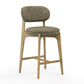 Carnation Performance Fabric Counter Stool - Forest Green