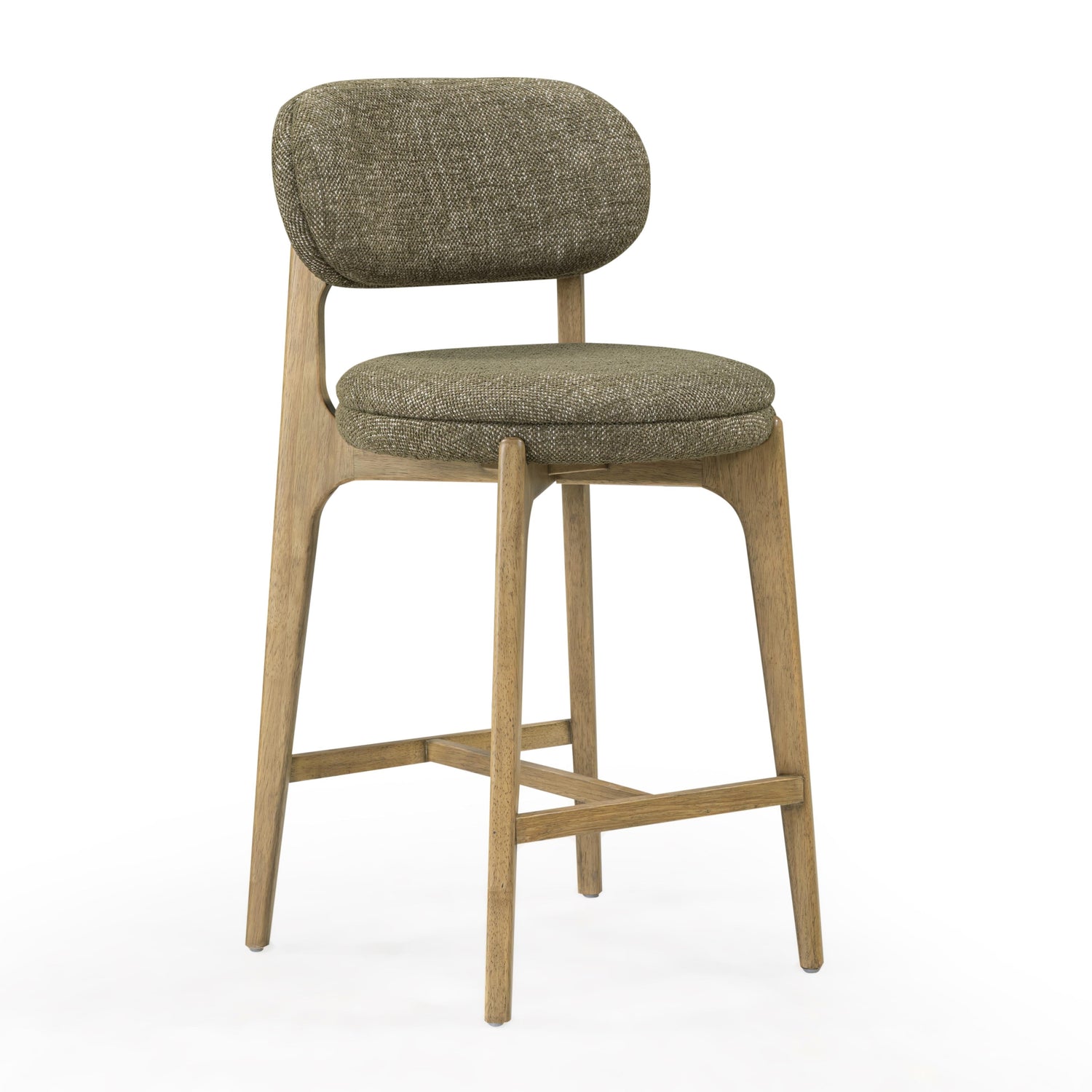 Carnation Performance Fabric Counter Stool - Forest Green
