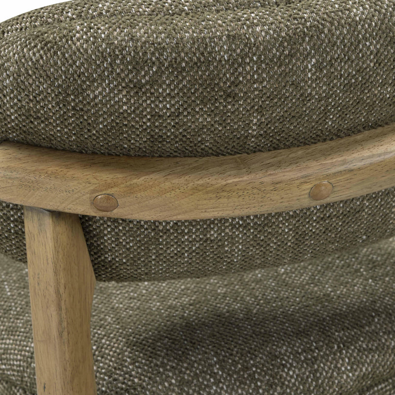 Carnation Performance Fabric Counter Stool - Forest Green