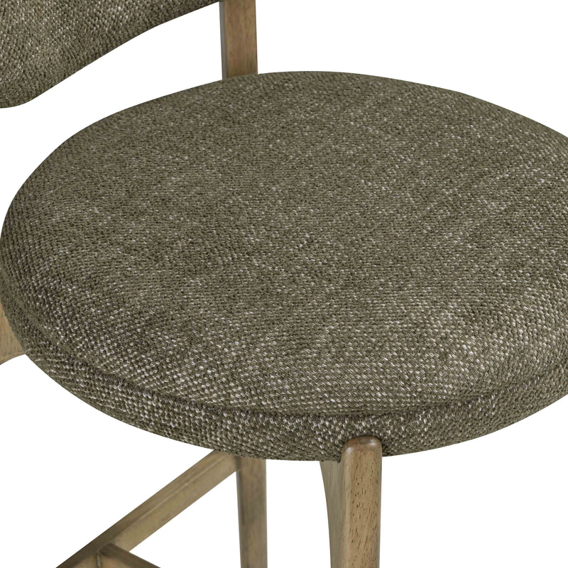 Carnation Performance Fabric Counter Stool - Forest Green