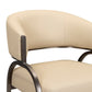 Tatum Performance Vegan Leather Dining Chair - Taupe