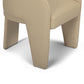 Leo Performance Vegan Leather Dining Chair - Taupe