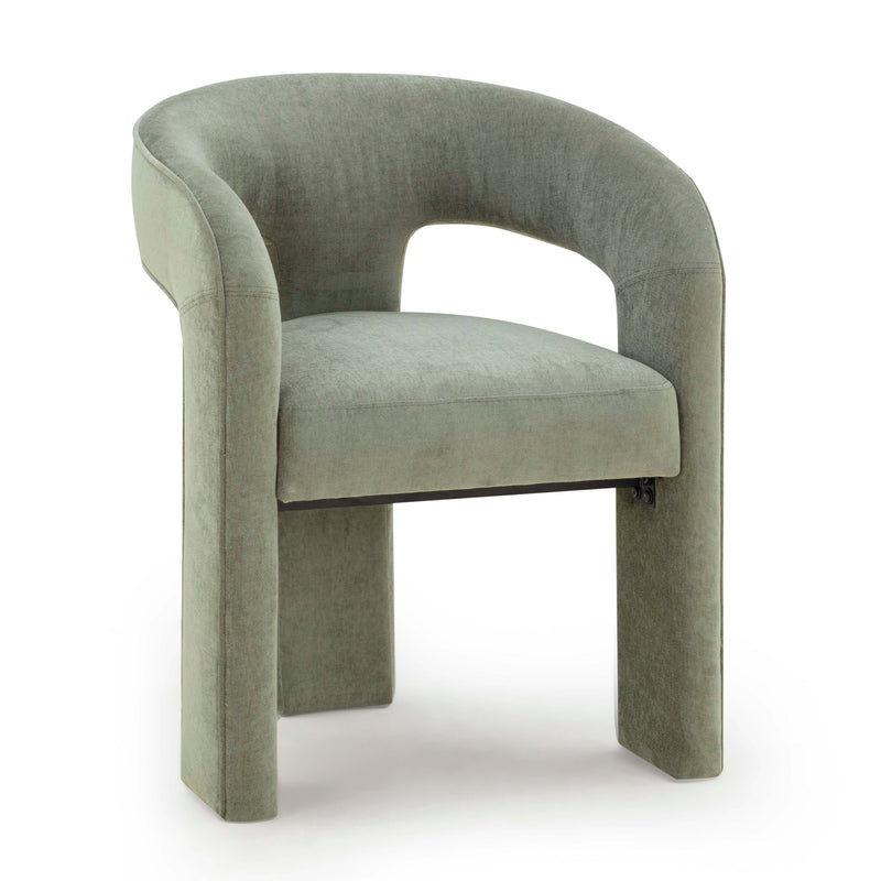 Malone Performance Chenille Dining Chair - Green