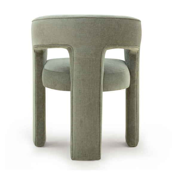 Malone Performance Chenille Dining Chair - Green