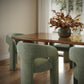 Malone Performance Chenille Dining Chair - Green
