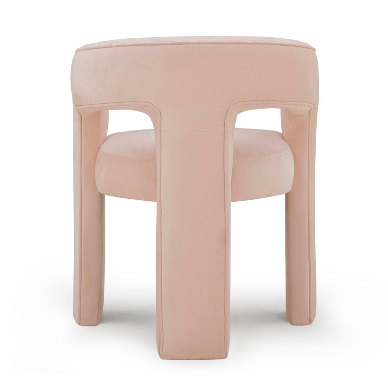 Malone Performance Chenille Dining Chair - Blush
