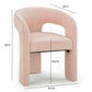 Malone Performance Chenille Dining Chair - Blush