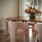 Malone Performance Chenille Dining Chair - Blush