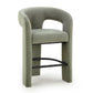 Malone Performance Chenille Stool - Green / Counter Height
